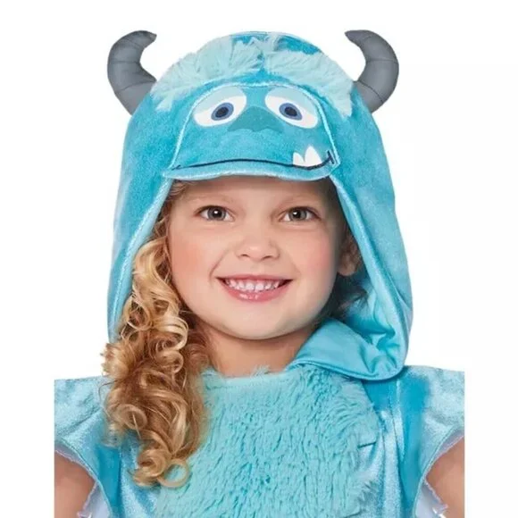 Toddler Sulley Dress Costume - Monsters Inc. Size 5-6 - Picture 3 of 8